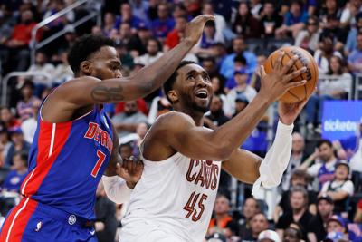 Cavaliers Pistons Basketball