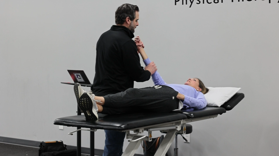 ProRehab patient receives physical therapy