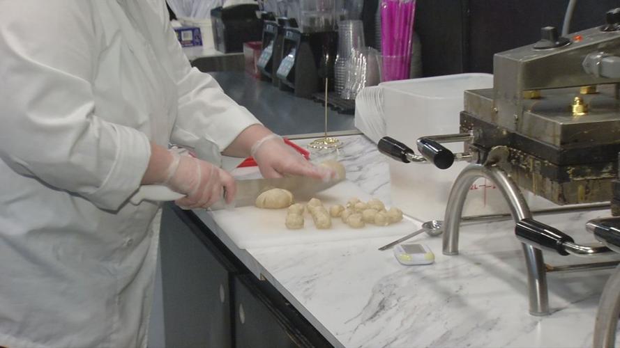 Food is prepared at new Liège & Dairy location in Middletown.