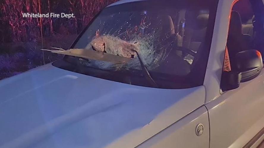 WOOD PLANK SMASHES THROUGH CAR WINDSHIELD.jpeg