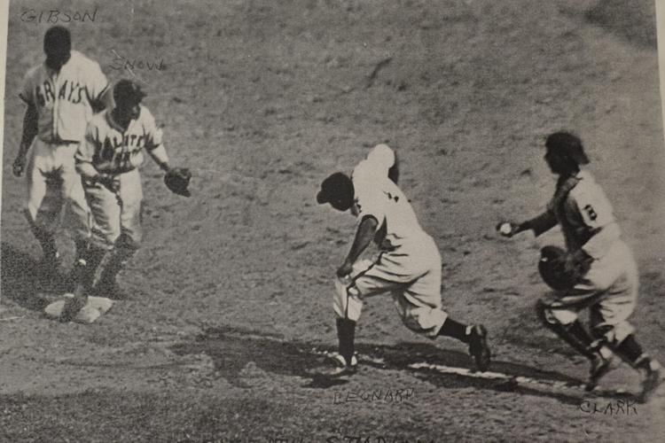 Felton Snow, Buck Leonard and Josh Gibson