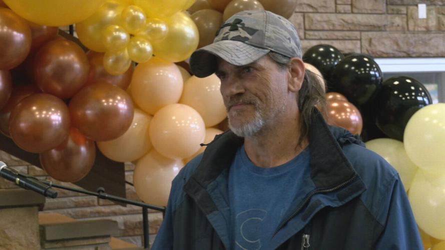 Eddie Thrasher, former Arthur Street Hotel resident, shares his story of living on Louisville's streets and now finding permanent housing.