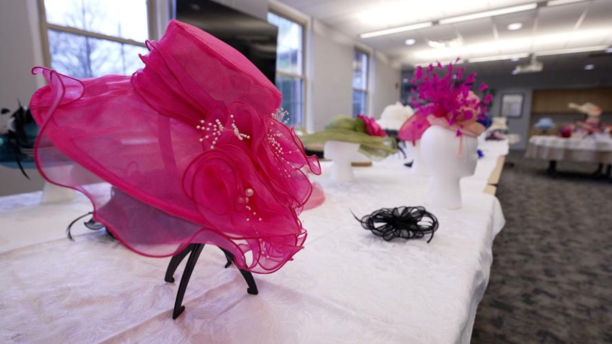 Derby hats on display for Kosair Charities 2023 Hats on for Healing auction