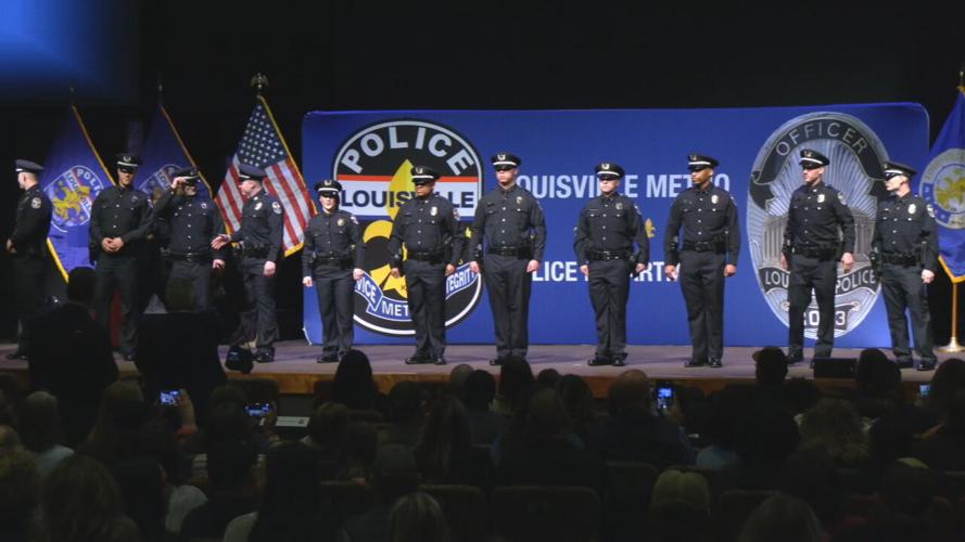 LMPD Class 63 recruit graduation 1-16-26