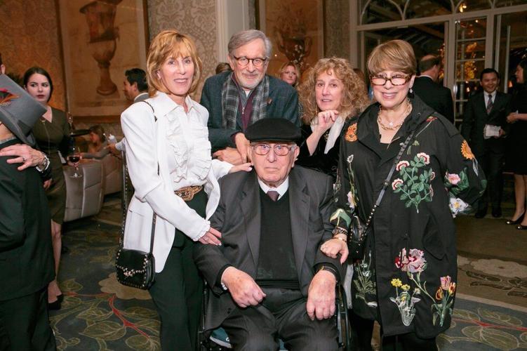 Arnold Spielberg with family