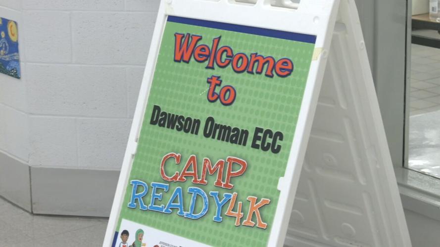 Welcome to Ready4K camp sign