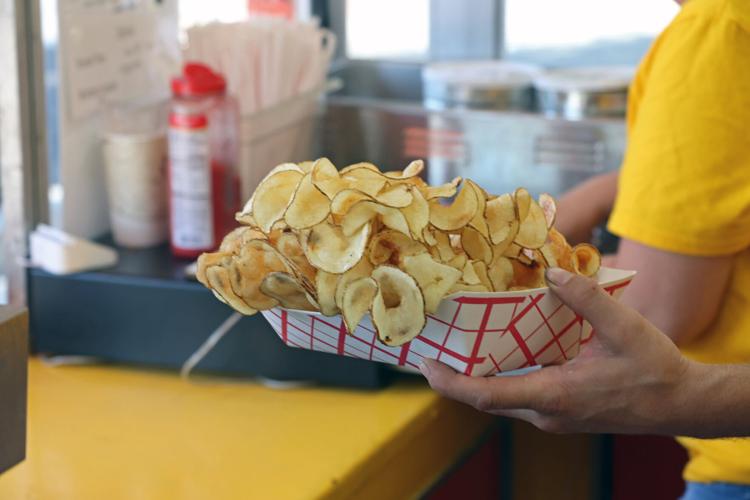 'Grater Taters' from the Grater Tater food stand at the 2022 Kentucky State Fair