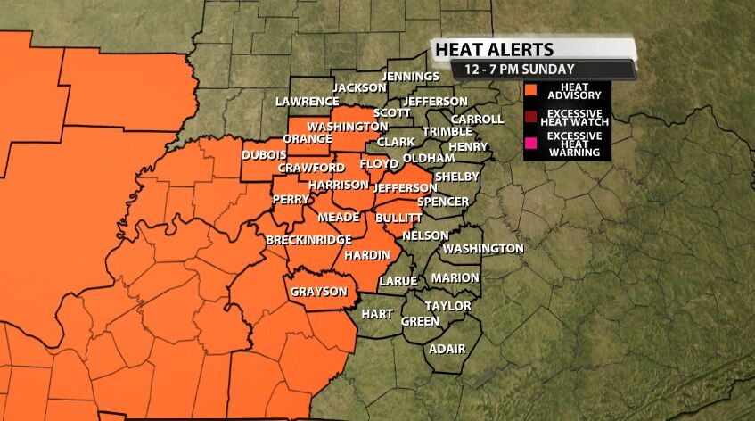 July 24 Heat Advisory