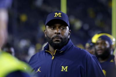 Michigan coach Sherrone Moore 8-30-2025