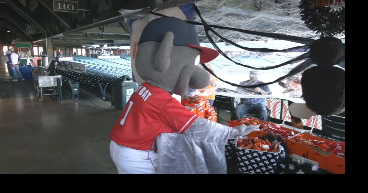 Families go trickortreating at Louisville Slugger Field News from