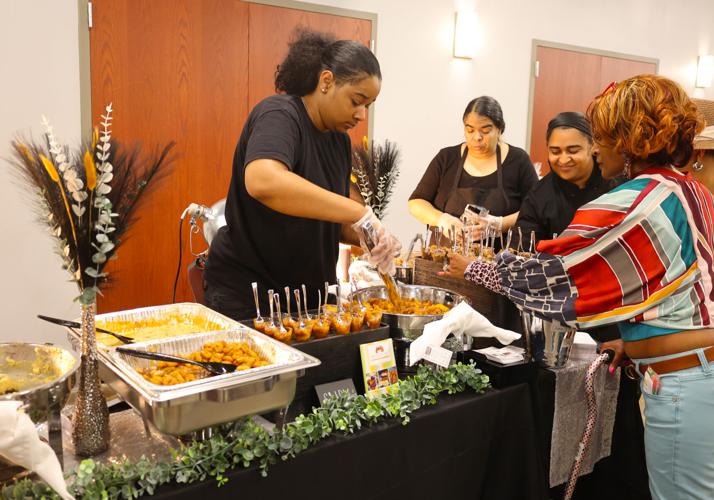 Vendor food at Taste of West Louisville.JPG