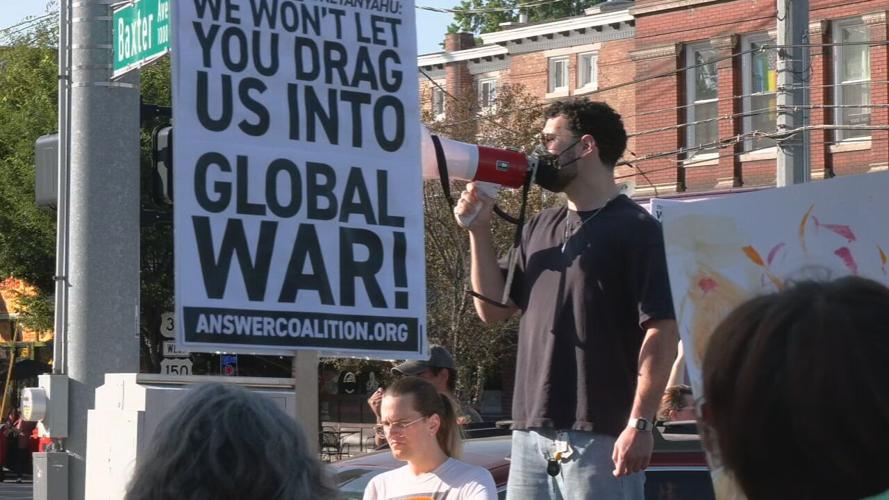 LOCAL IRAN ATTACK PROTEST