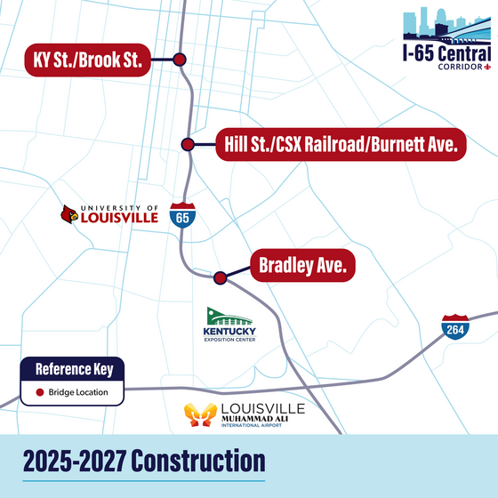 Kentucky plans 2-month shutdown of I-65 in Louisville in 2026 for ...
