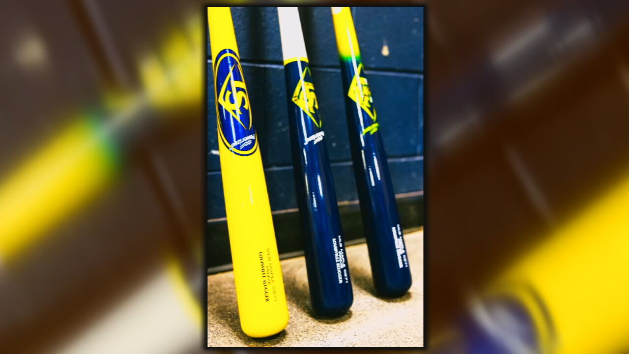 Gants De Frappe Louisville Slugger Savannah Bananas - Jeune, Taille M, NEUFS