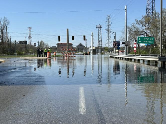 Zorn Ave Flooding Monday