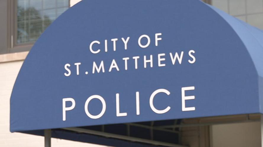 St Matthews Police Department sign