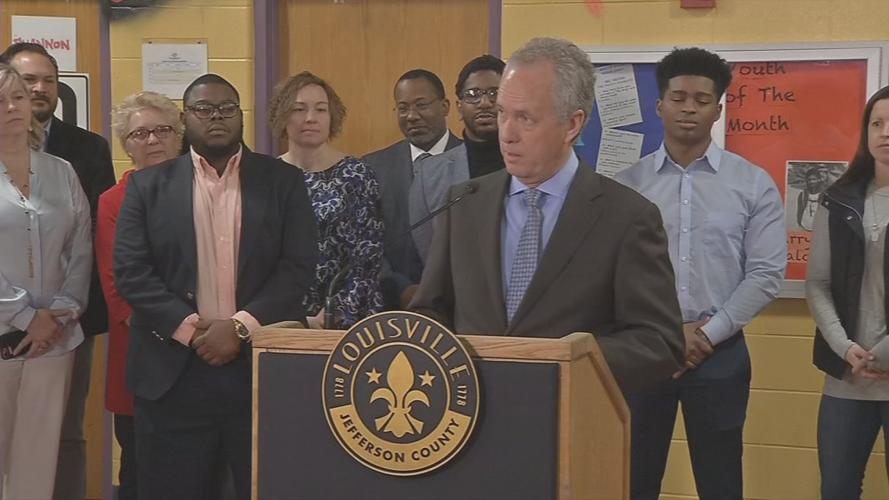 Louisville Mayor Greg Fischer touts success of 2019 SummerWorks program on Aug. 29, 2019