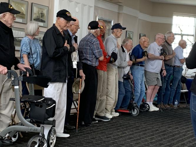 World War II veterans honored at Bowman Field on June 6, 2022, 78 years after D-Day
