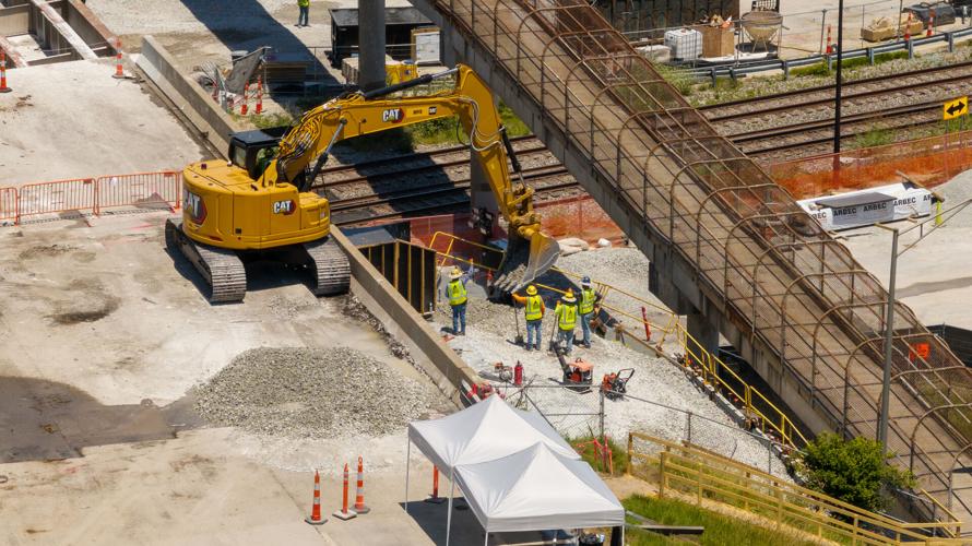 I-65 construction over Hill and Burnett 6-4-26