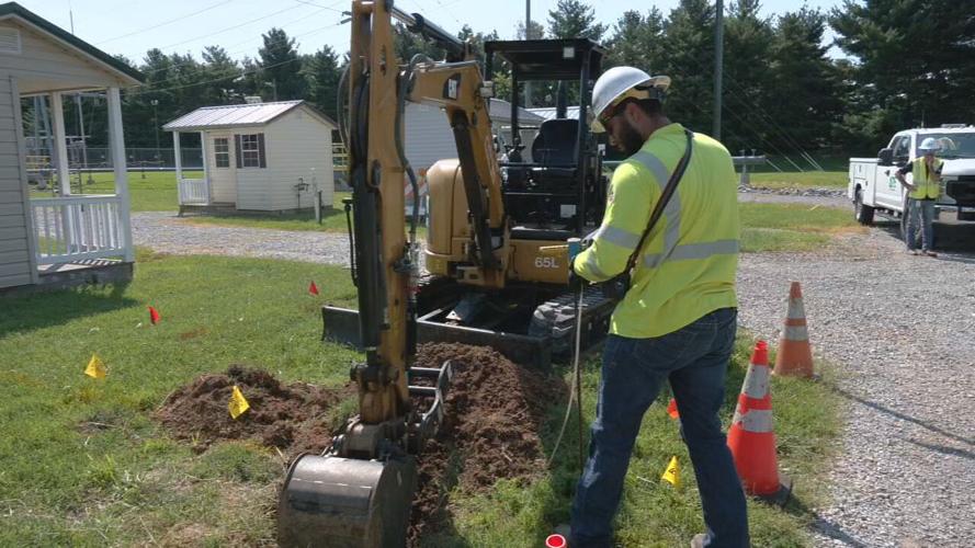 LG&E gas leak repair demonstration 8-9-24