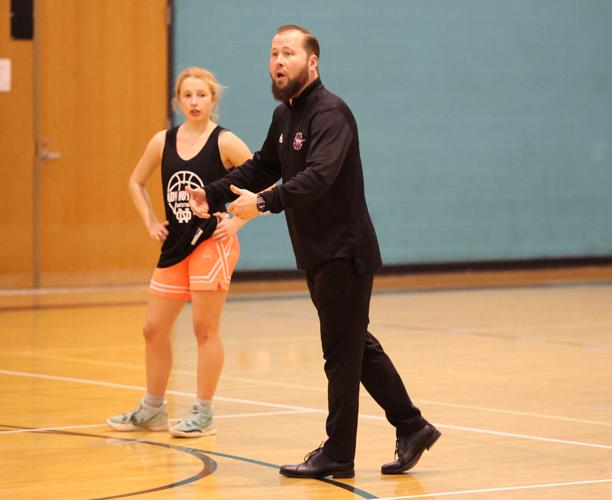 North Oldham girls basketball practice Feb. 24, 2022