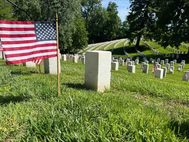 Memorial Day at Cave Hill Cemetery