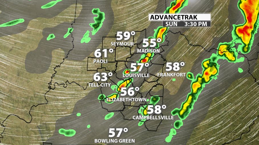 Tracking Showers and Storms for Mother's Day Weather Blog