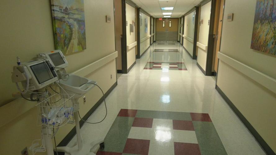 Hallway at Mary and Elizabeth Hospital