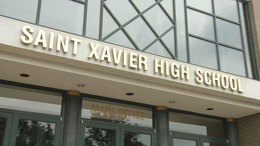Saint Xavier High School Field, Tigers, Louisville, KY Throw Blanket by  CleverlyInspired