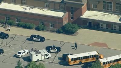 Noblesville School Shooting Scene