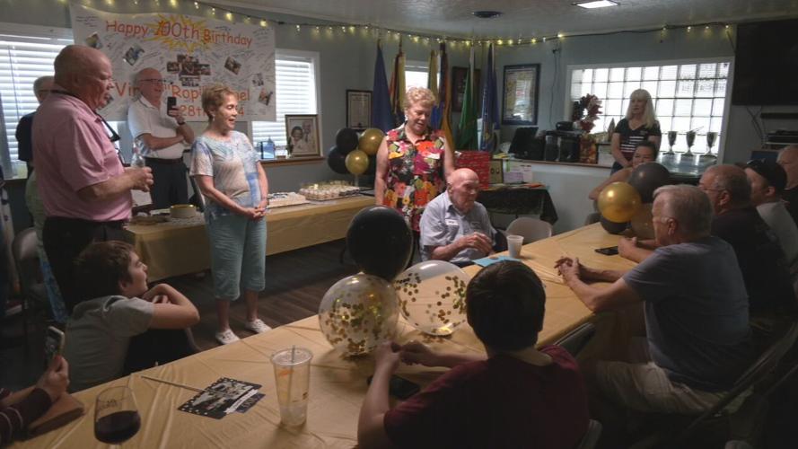 Virgil "Rop" Roppel 100th birthday celebration 8-28-24