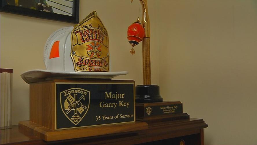 Award for Battalion Chief Maj. Garry Key