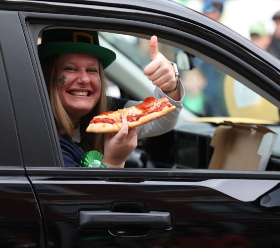 Allison Wiseman at St. Patrick's Day Parade
