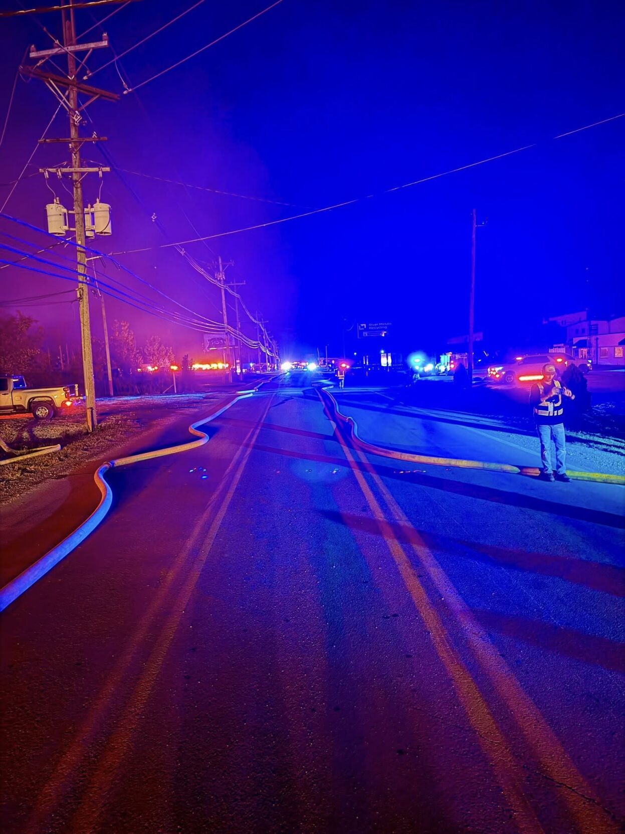 UPS plane crash photo from PRP Fire - 11.6.25