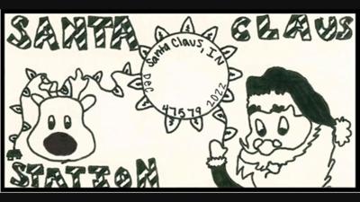 Santa Claus postmark 2022