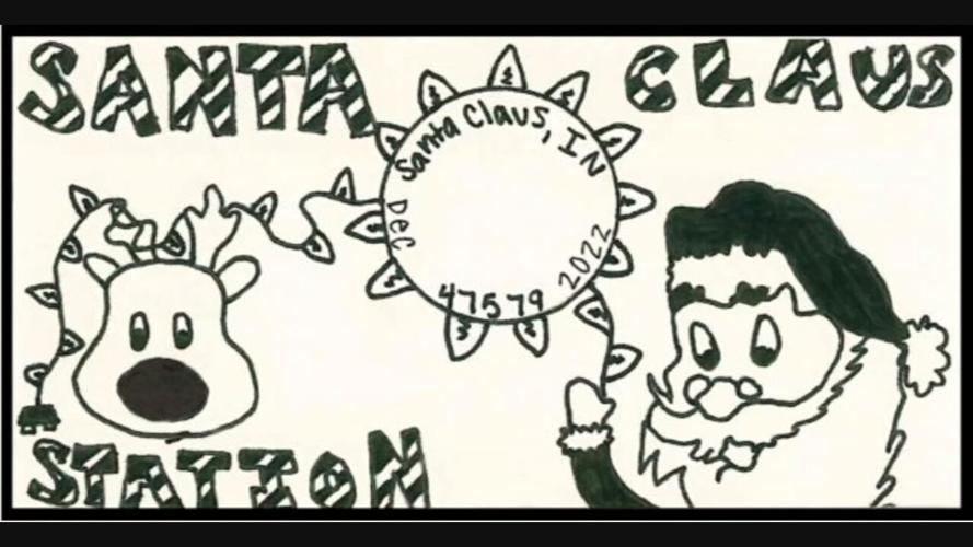 Santa Claus postmark 2022