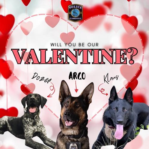 Valentine's Day with Clarksville Police K-9 - 2.8.25