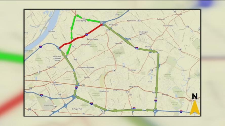I-71 CLOSURE -DETOUR MAP  9-16-2022  (1)