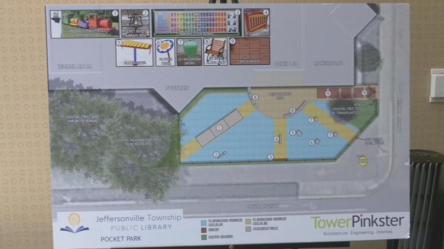 Jeffersonville Pocket Park plans