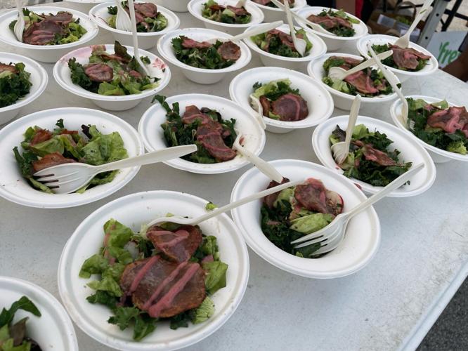 Pop-up market at the Dare to Care Community Kitchen