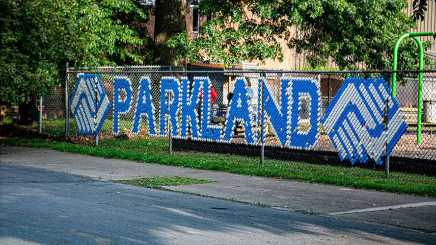 Parkland neighborhood sign