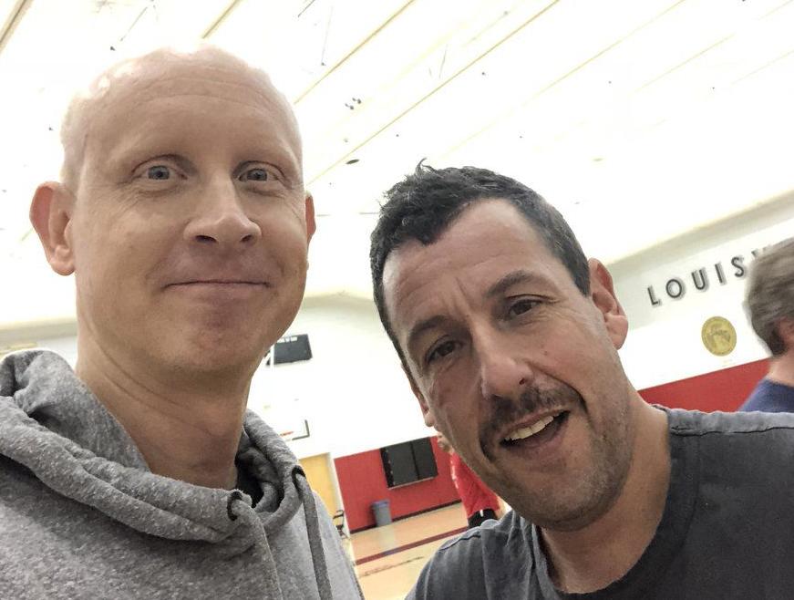Adam Sandler Hits The Basketball Court With Some Louisville
