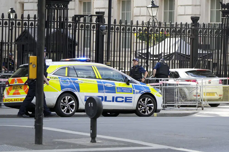 Downing Street Crash Scene