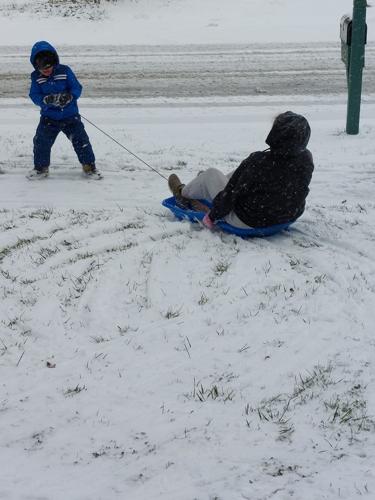 SNOW - KIDS PLAYING - KIMBERLY MITCHELL.jpg
