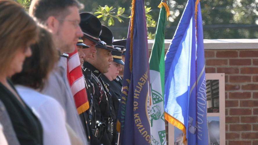 Community gathers at Jeffersontown Fire Station to remember victims of 9/11 on Sept. 11, 2023