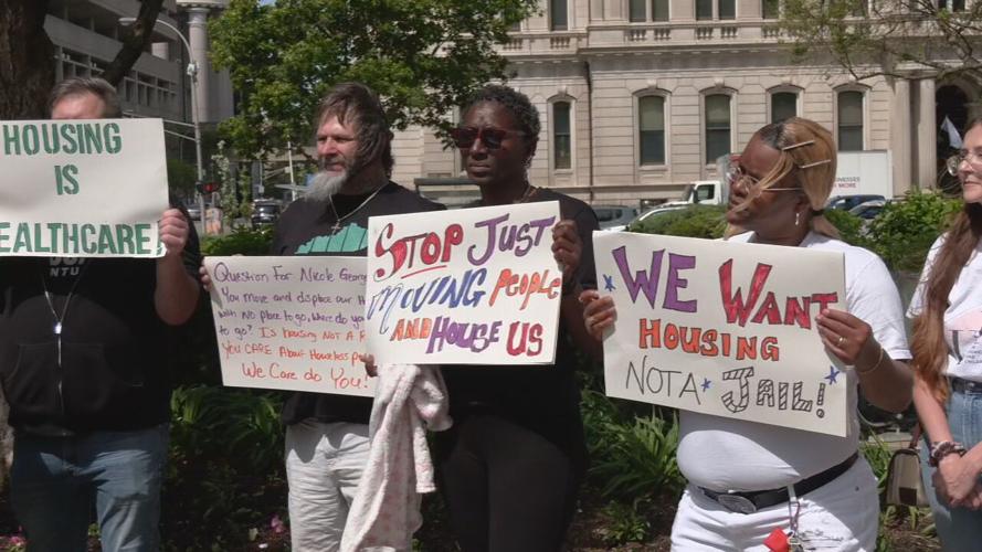 Homelessness Rally