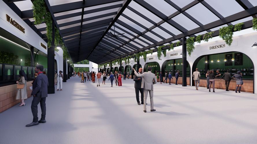 Grandstand Pavilion Rendering