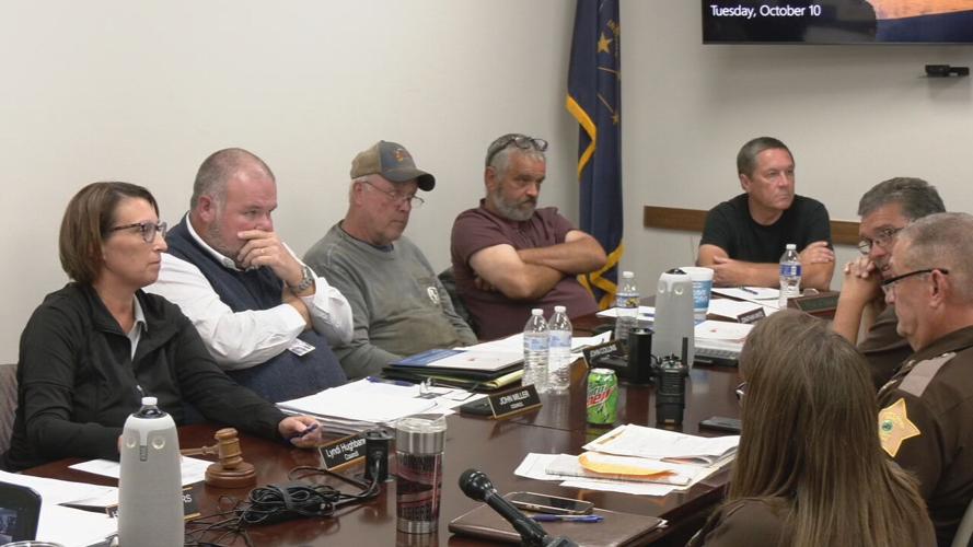 Scott County Council vote on sheriff's budget proposal 10-10-23