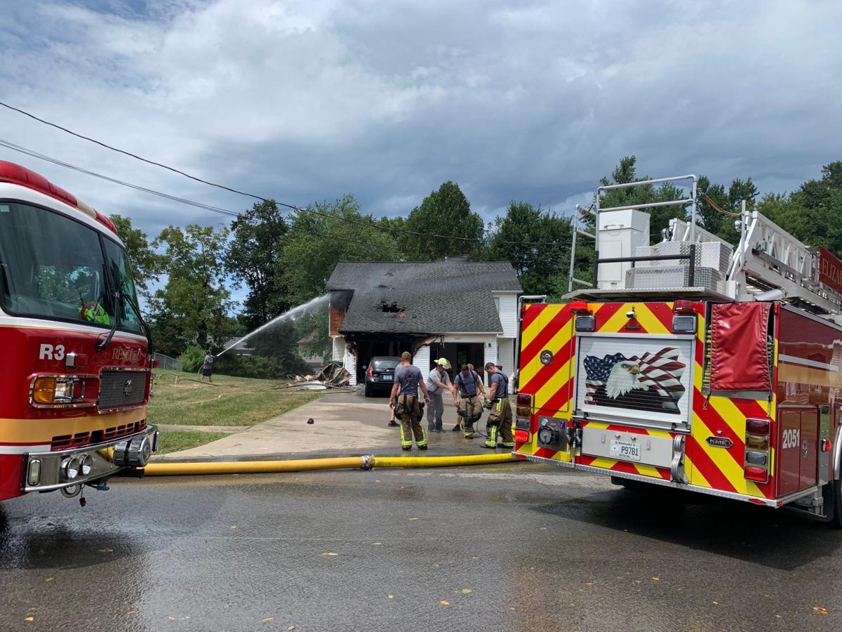 Elizabethtown firefighters pull 'unresponsive' man from house fire