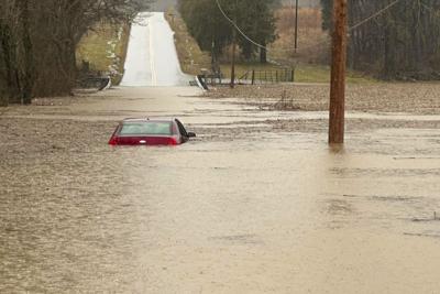 Kentucky - Bowling Green flooding - 2-15-2025